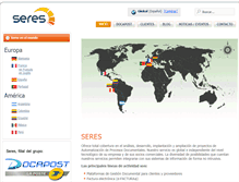 Tablet Screenshot of groupseres.com